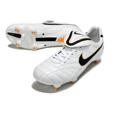 Chuteira Campo Nike Tiempo Legend 5 Elite Branca SG Trava Mista